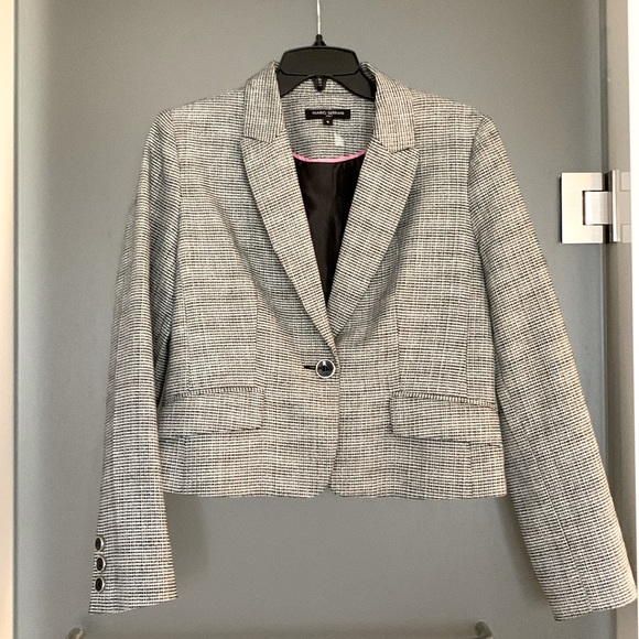 Mario Serrani black and white jacket - Picture 1 of 4